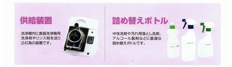 供給装置/詰め替えボトル